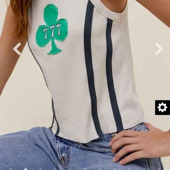 DAYDREAMER Lucky Slots Tank / NEW WITH TAGS - Picture 4 of 5